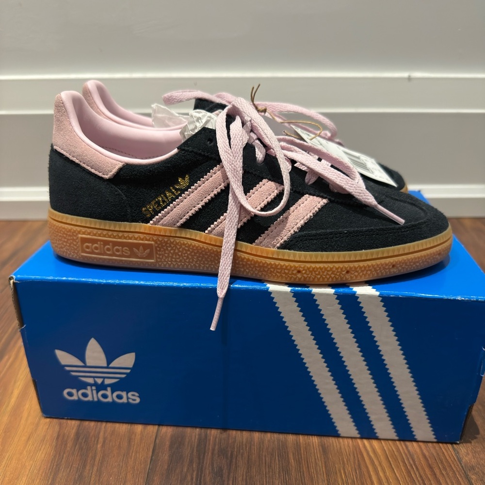 Adidas Navy/Black and Pink Handball Spezial Sneakers-BNIB